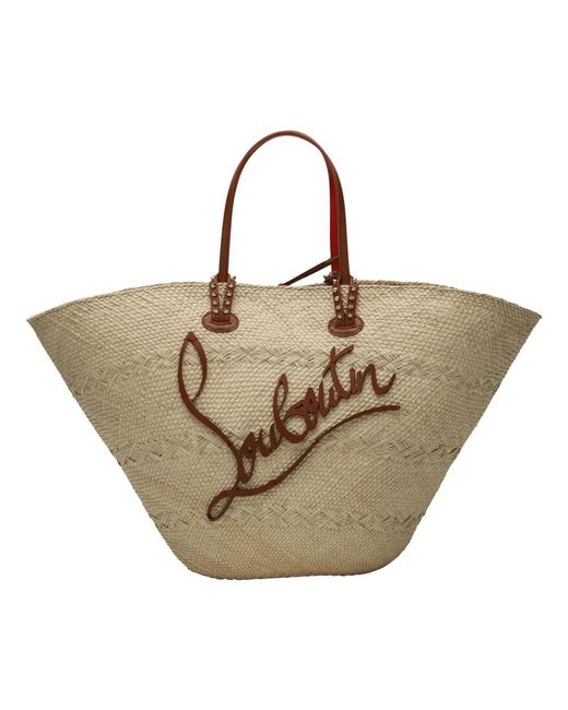 Christian Louboutin Natural Stilvolle Tote Tasche Für Den Alltag