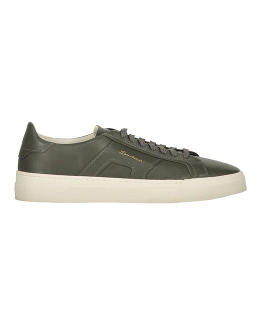 Santoni Green Sneakers for men