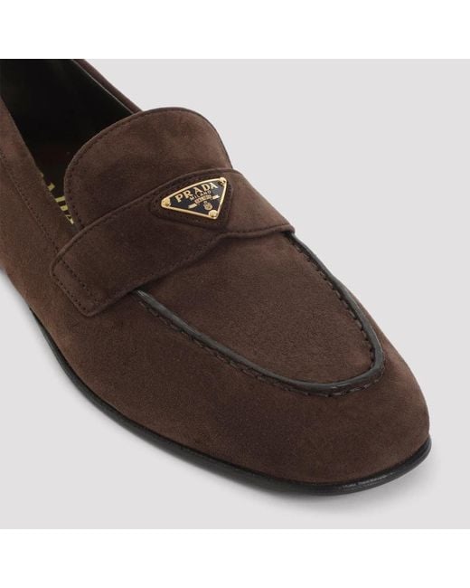 Prada Brown Loafers for men