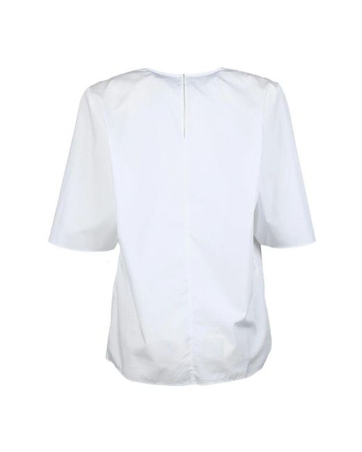 Alexandre Vauthier White Baumwollbluse