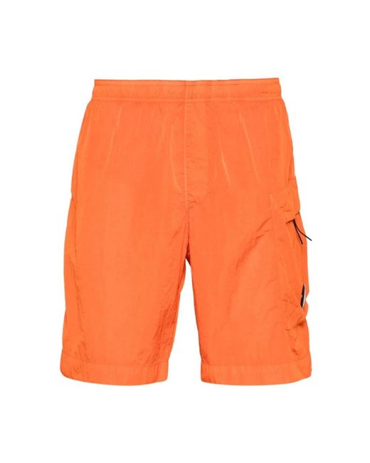 Intimo arancione con dettaglio logo di C P Company in Orange da Uomo