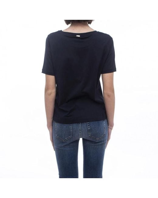 Herno Black T-Shirts