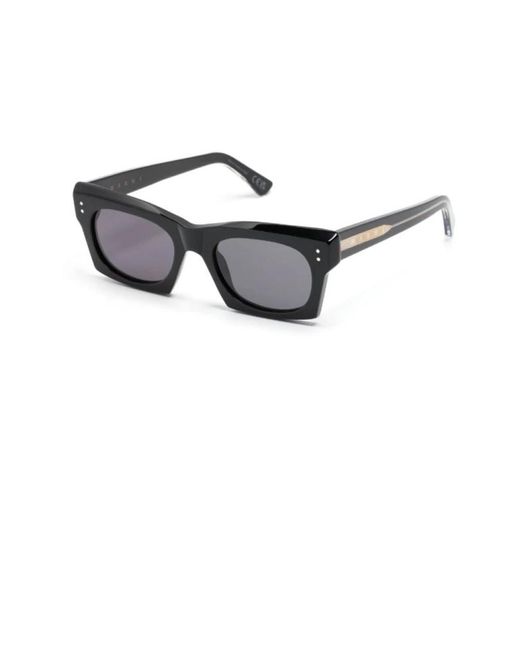 Marni Gray Schwarze sonnenbrille, vielseitig und stilvoll