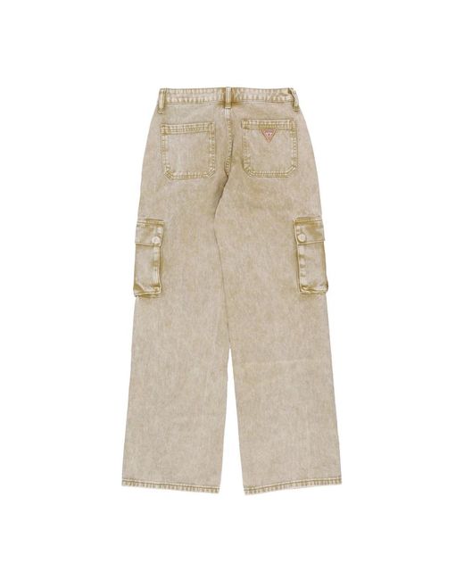 Guess Natural Jeans W Go Aged Cargo Pant
