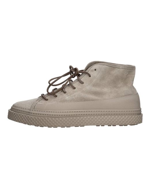 Buttero Brown Lace-Up Boots for men