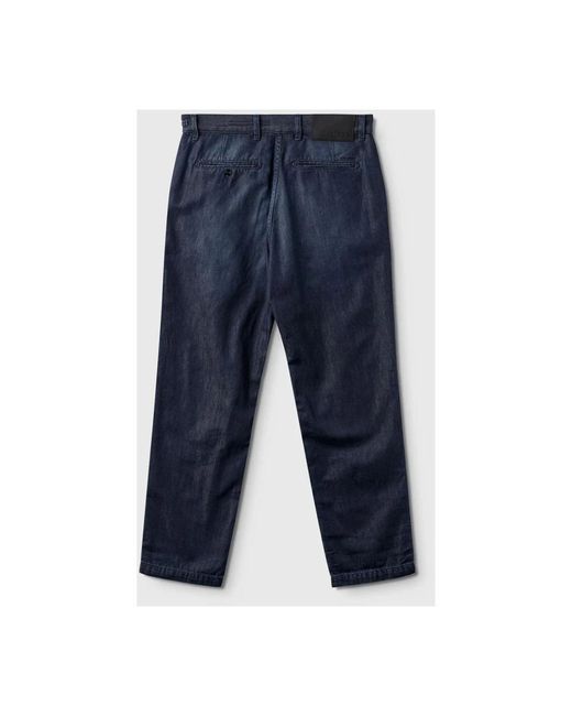 Gabba Blaue plissierte jeans kyoto k4461 in Blue für Herren