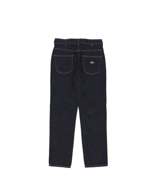 Dickies Blue Straight Fit Jeans for men