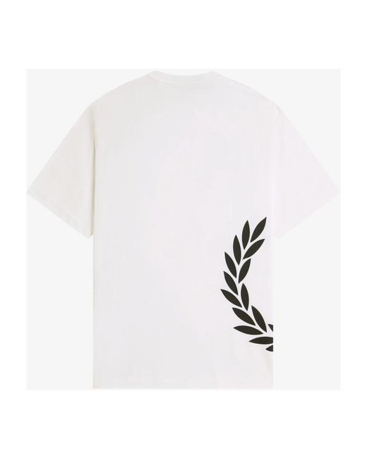 Fred Perry White T-Shirts for men