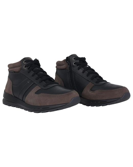 Lace-Up Boots di Mephisto in Black da Uomo