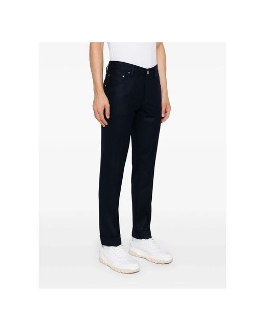 Slim-Fit Trousers di Jacob Cohen in Blue da Uomo