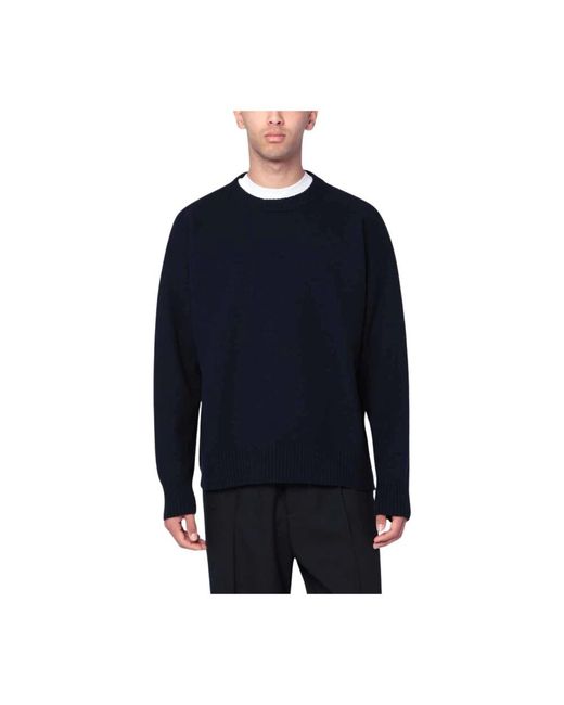 Jil Sander Wollen Truien in het Blue voor heren
