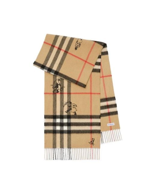 Burberry Metallic Winter Scarves