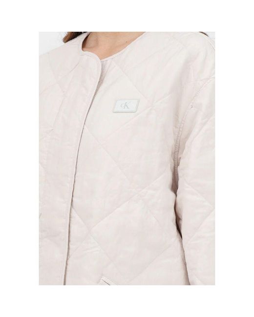 Light Jackets Calvin Klein de color White