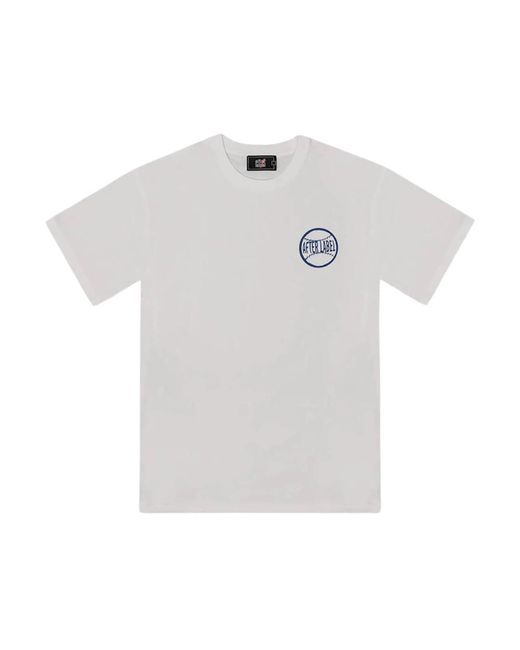 AFTER LABEL White T-Shirts for men