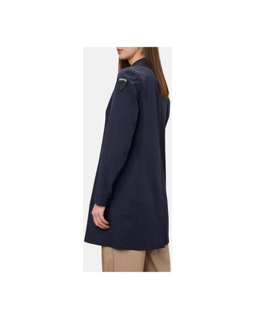 Blauer Blue Single-Breasted Coats