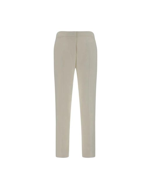 McQueen Gray Slim-Fit Trousers