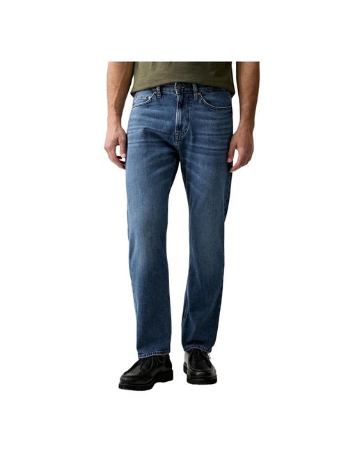 Joop! Jeans ,Blauw ,Straight Jeans in het Blue voor heren
