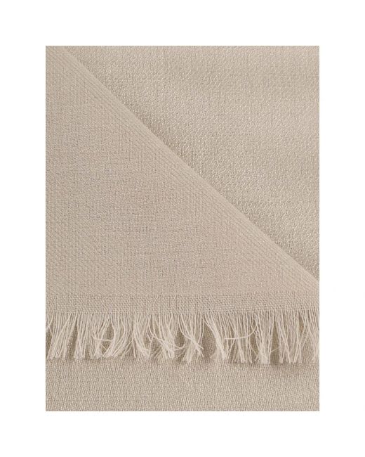 Eleventy Natural Winter Scarves for men