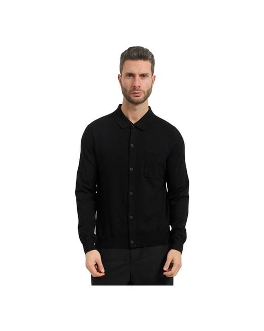 HUGO Black Cardigans for men