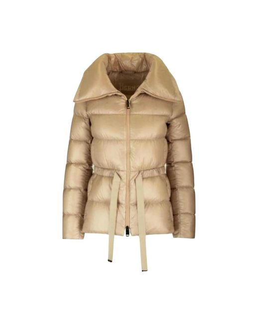 Down Jackets Herno de color Natural