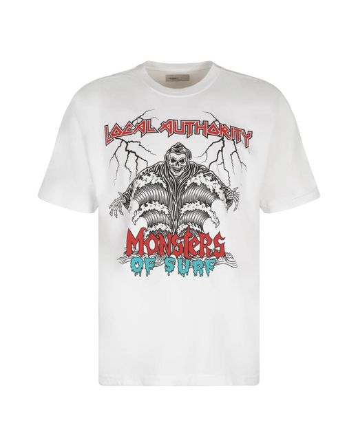 Local Authority T-Shirts in het White voor heren