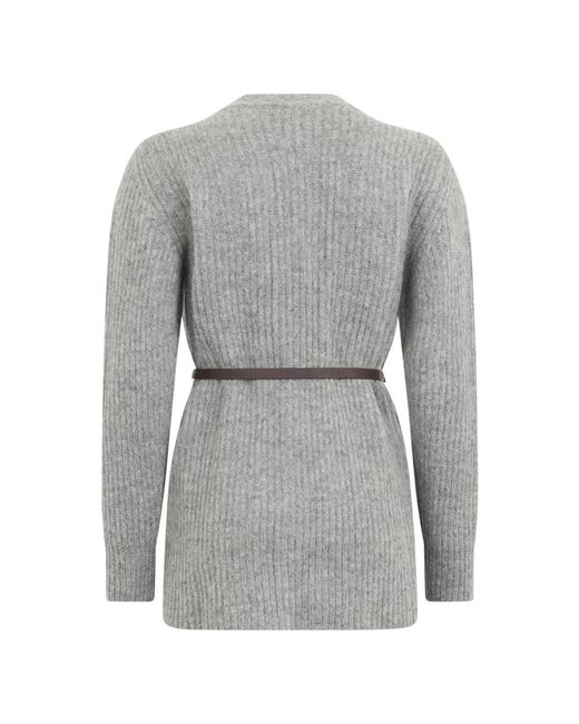 Peserico Gray Cardigans