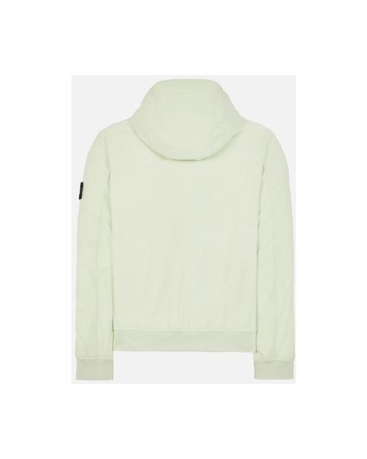 Stone Island Light Soft Shell-R Jacket in het Green voor heren