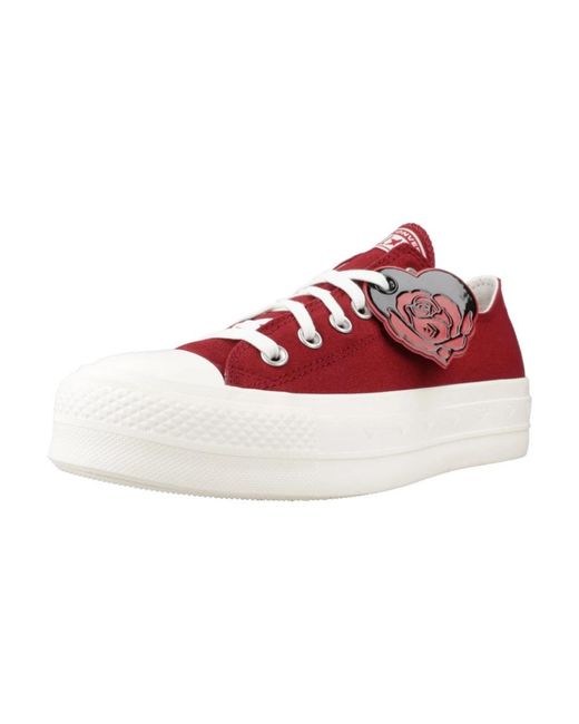 Converse Red Sneakers
