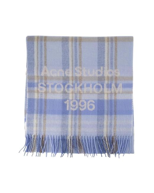 Winter Scarves di Acne in Blue