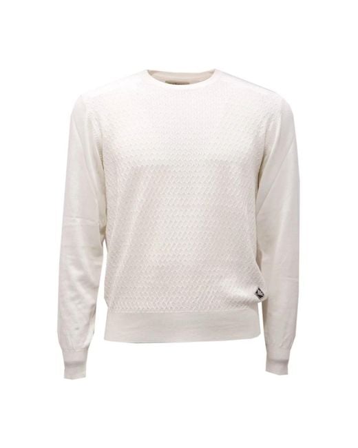 Roy Rogers Gray Round-Neck Knitwear for men