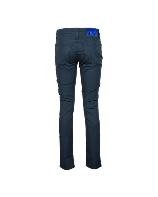 Jeans De Algodón Y Elastano, Mujer, Talla Jacob Cohen de color Blue