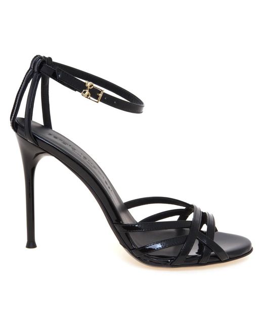Sergio Levantesi Black High Heel Sandals