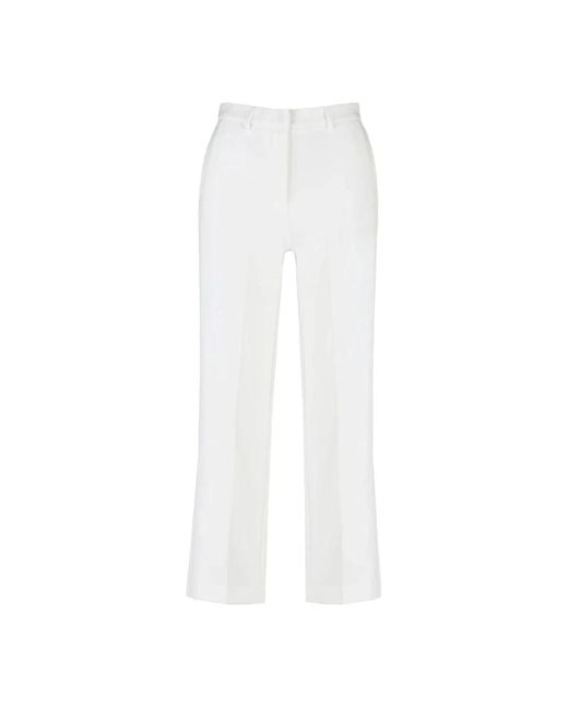 Silvian Heach White Wide Trousers