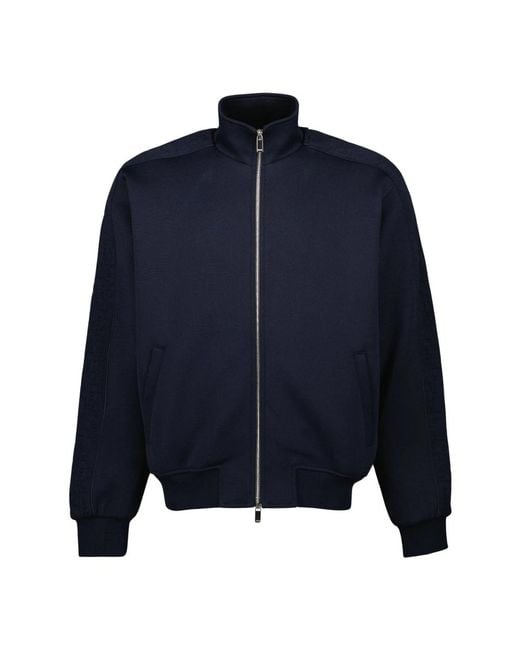 Dior Blue Zip-Throughs for men