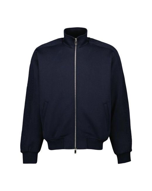Dior Blue Zip-Throughs for men