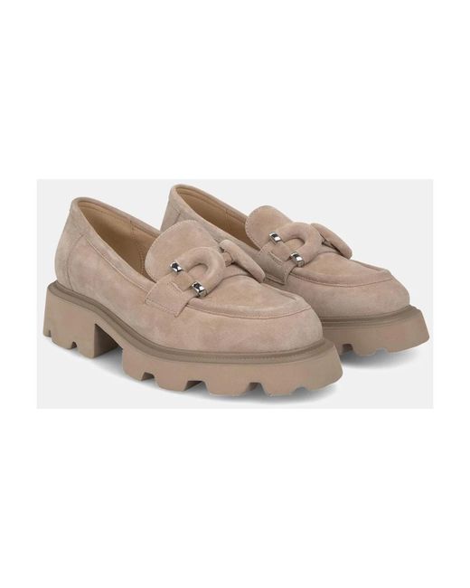 Alma En Pena. Gray Loafers