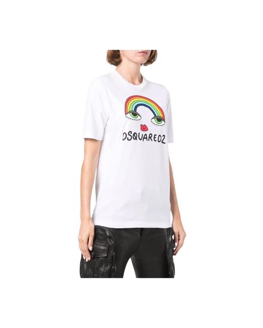 DSquared² White T-Shirts