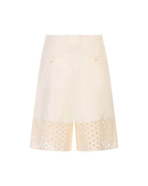 Marni Natural Casual Shorts