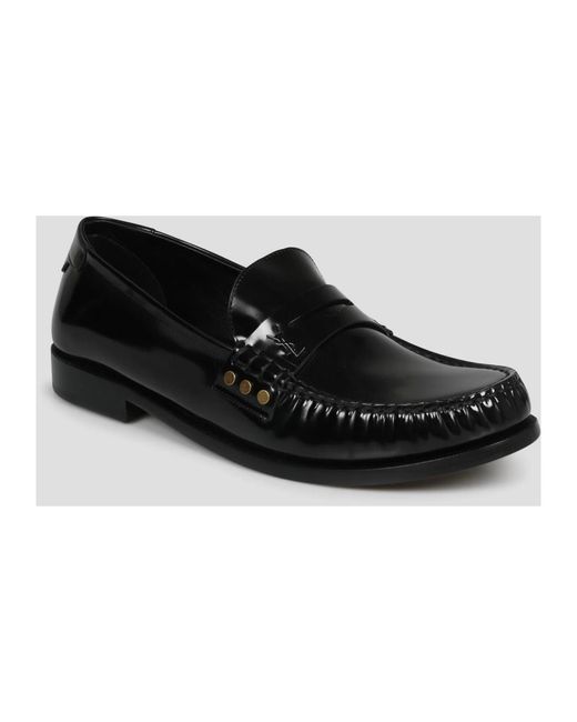 Saint Laurent Penny loafer hausschuhe in Black für Herren