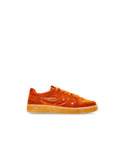 ENTERPRISE JAPAN Orange Sneakers for men