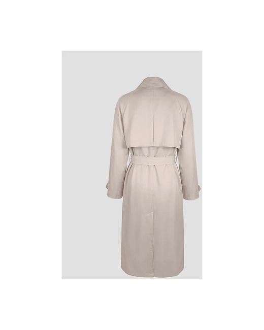 Frankie Shop Natural Trench Coats