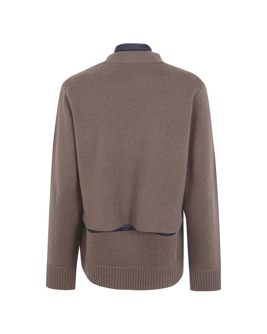 Cardigans Sacai de color Brown