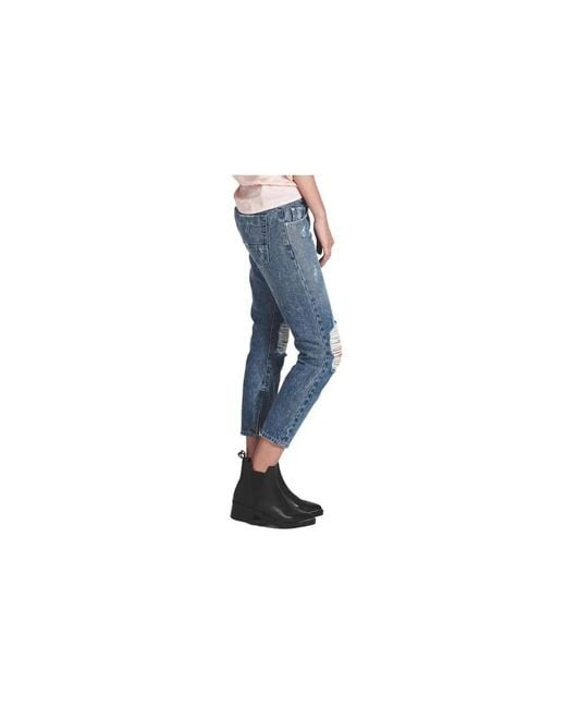 One Teaspoon Blue Cropped Jeans