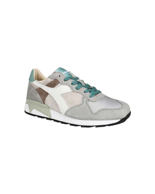Diadora Niedrige chamois sneakers in White für Herren
