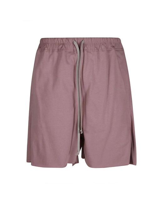 Rick Owens Purple Casual Shorts for men