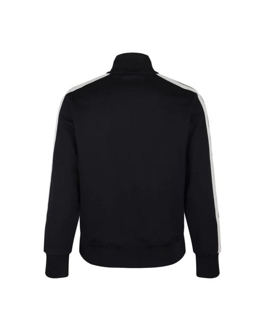 Palm Angels Black Zip-Throughs for men