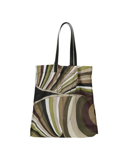 Emilio Pucci Multicolor Tote Bags