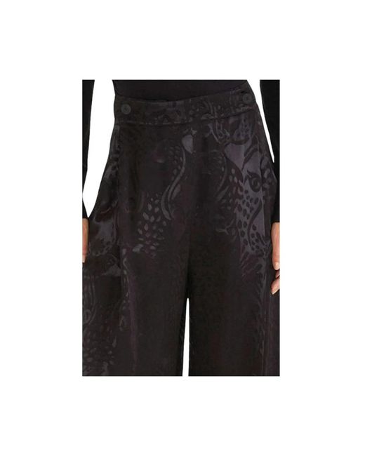 Farm Rio Black Wide Trousers