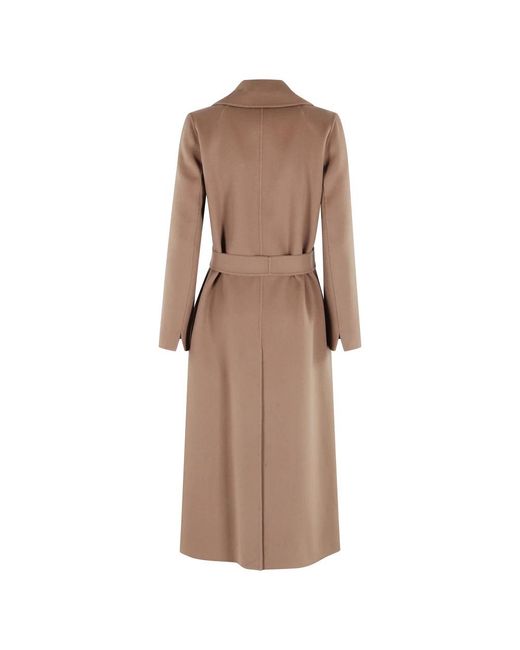 Max Mara Natural Belted Coats