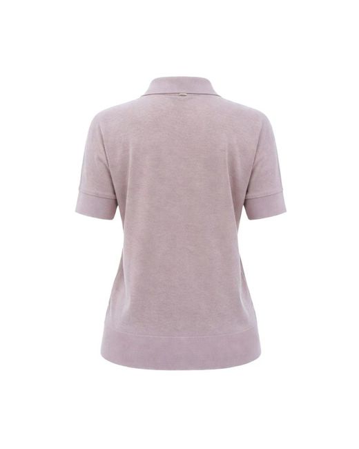 Polo Shirts Herno de color Purple